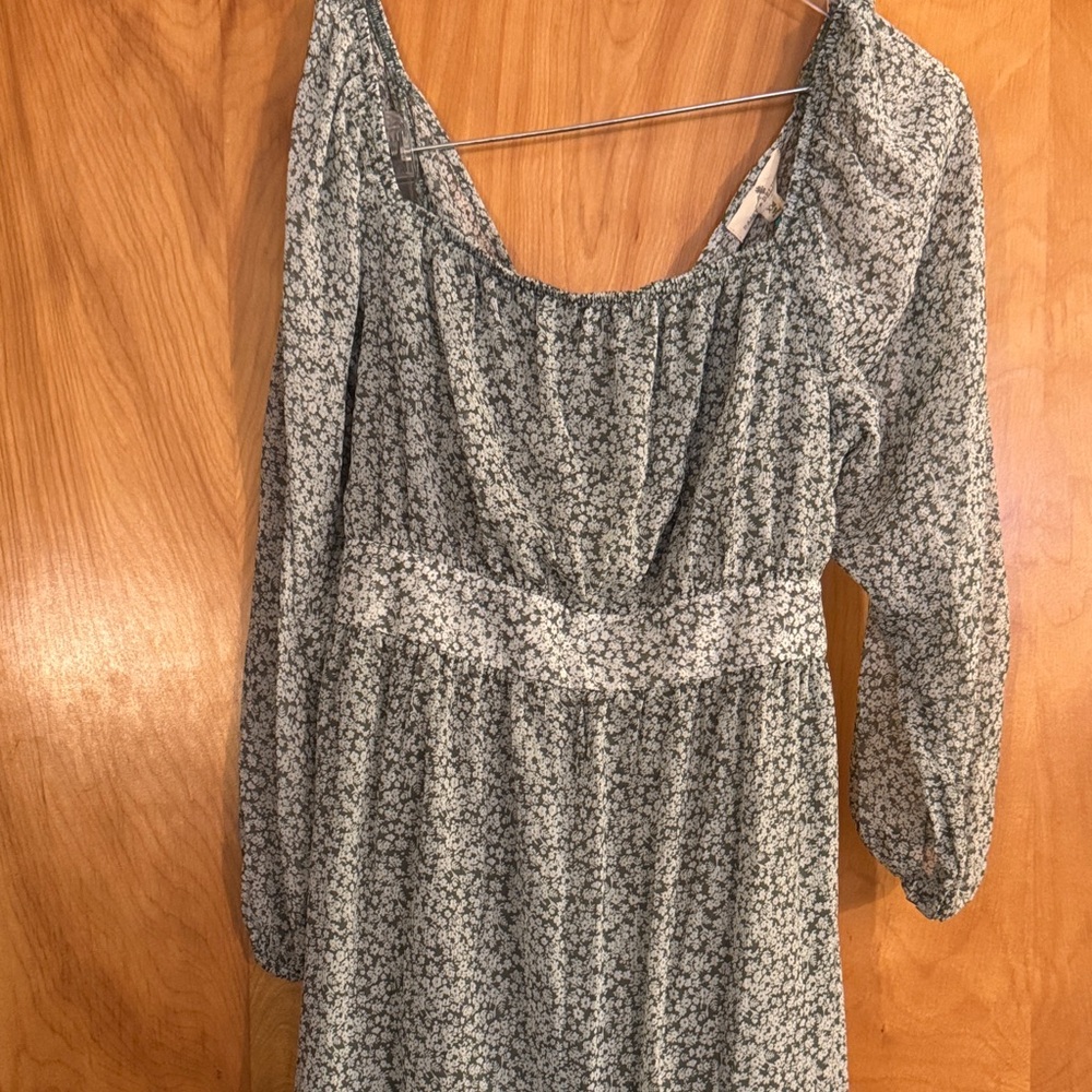 Floral Long Sleeve Dress
